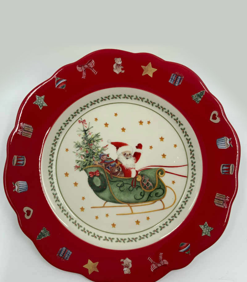 Renne de Noël en porcelaine